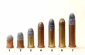 Cartridges shot in 22 rimfire boys’ rifles include: (1)BB Cap, (2) CB Cap, (3)22 Short, (4) 22 Long, (5) 22 Long Rifle, (6) LR Shot, (7) and sometimes Extra Long.